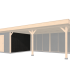 Wandmodule type R - 2980x2300mm