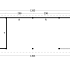 Oslo XL Type 10 - Potdekselplank zwart