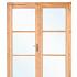Dubbele deur lariks De Luxe - Draaideur 189.4x234.5cm onbehandeld