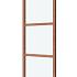Glaswand De Luxe onbehandeld - type A 84.5x230cm