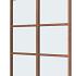 Glaswand De Luxe onbehandeld - type G 166.7x230cm