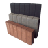 Quadroband 8x25x50 bruin