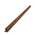 Cortenstaal overzetprofiel 5x5x5cm (lengte 240 cm)