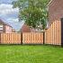 Berton©-paal gecoat, diamantkop - 10x10x190cm - IJssel-serie - voor scherm: 90x180
