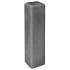 Berton© betonpoer 12,0 x 12,0 x 60,0 cm, antraciet, M16-bus, kleine velling