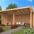 DHZ Kapschuur Goor - 600x300cm incl. schroefpakket (2 colli) - Dakleer: 40 m² / Shingles: 36 m² / Aq