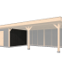 Wandmodule type R - 2980x2300mm