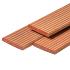 Bangkirai hardhout vlonderplank 2,1 x 14,5 x 395cm
