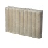 Palissadeband rond 8x25 grijs