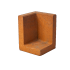 L Element 50x30x40 Roestbruin