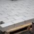 BSS 21x10,5x8 cm - Wit (verkeerssteen)  * Handmatig pakket