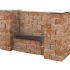 Splitton 12x15x30 - Geel genuanceerd