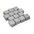 Tibet Dark Grey (G654) Gevlamd 10x10x8 cm grijs