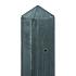 Tussenpaal antraciet glad voor motief platen 10 x 10 x 280 betonpaal