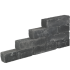 Blockstone 12x12x60  - Zwart
