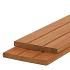 Hardhouten schuttingplank geschaafd 1.5x14x425 cm