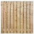 Tuinscherm vuren geïmp. 21 planks (19+2) - Azewijn 180x180cm - schutting