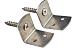 Schermsteunen - RVS 30x30mm - RVS 304 / A2