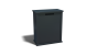 Gepoedercoat staal brievenbus Type L-RAL7016 (antraciet grijs)