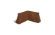 Cortenstaal keerwand binnenhoek 50x50cm (hoogte 40cm)