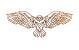 Cortenstaal wanddecoratie Eagle-Large