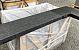 Bahia black zwembadrand 100x30x5-3 cm gevlamd, neus rond gezoet