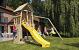 *Blue rabbit 2.0 - Toren Belvedere - platform hoogte 150cm - dus geschikt voor glijbaan 3 mtr - geen
