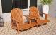 Hardhouten loveseat - Relax