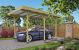 Carport met PVC dakplaten - Enkel/Aanbouwcarport