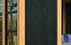 Wandmodule zwart hout dicht - Set 1 B99xH234cm