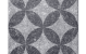 Campino 60x60x4 cm - Belgium Blue Flower Light Grey