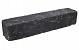 Linia Excellence Getrommeld 12x12x60 cm Nero