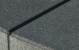 Afdekrand 100x25x5 Zwart