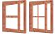 Douglas enkel draairaam LD douglas 72.6  x 89.6 cm