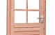 Douglas enkele 6-ruits deur Prestige met dubbelglas, linksdraaiend, 109 x 221 cm, onbehandeld.