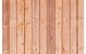 Tuinscherm Red Class Wood (21+2) 23-pl. - Agadir 180x180cm - Planken: 1.6x14.0cm / 21 stuks - 2 tuss