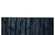 Tuinscherm zwart gesp. 23 planks (21+2) - Dresden 90x180cm - schutting