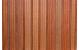 Tuinscherm hardhout 21 planks (19+2) - Dronten 180 x 180 - schutting