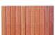 Tuinscherm hardhout 23 planks (21+2) - Hoorn 180 x 130 - schutting