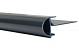 Aluminium buitenhoek kraal 26x45mm  - ANTRACIET daktrim