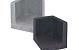 L Hoekelement 30x30x40 zwart