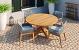Tuinset teak - Tafel rond