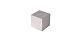 Schellevis zitelement (vierkant) 50x50x50 cm grijs