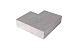 Oud hollandse hoekstuk trapelementen binnen 90° grijs (37x15cm)