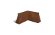 Cortenstaal keerwand binnenhoek 50x50cm (hoogte 40cm)