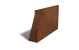 Cortenstaal keerwand recht 100cm (hoogte 60cm)