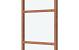 Glaswand De Luxe onbehandeld - type B 89.1x230cm