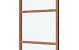 Glaswand De Luxe onbehandeld - type C 100.4x230cm