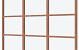 Glaswand De Luxe onbehandeld - type R 298x230cm