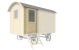 Prefab paneel met enkele deur - t.b.v. zigeunerwagen